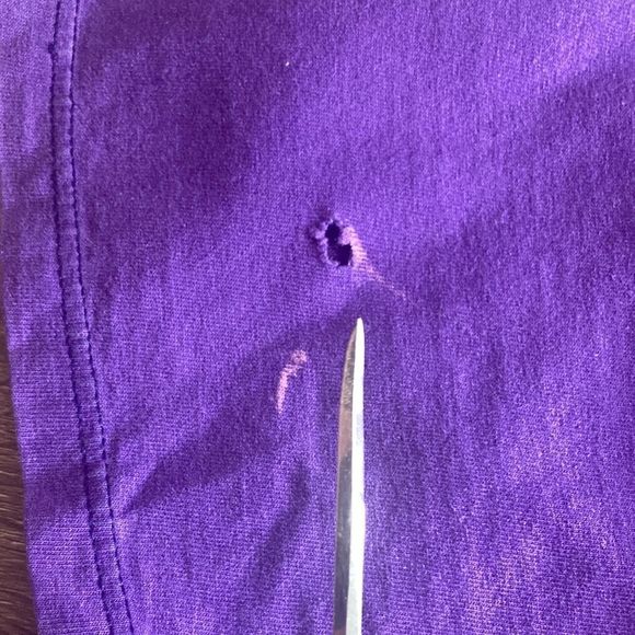 Vintage 1990s Mickey Mouse Disney Embroidered Purple American Classic Medium - Picture 5 of 12